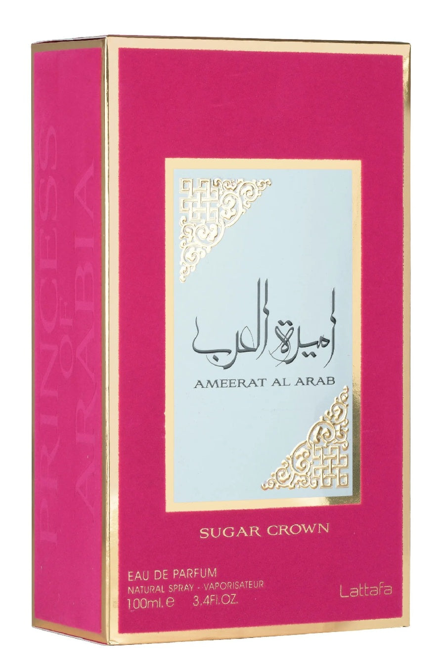 Ameerat Al Arab Sugar Crown by Lattafa – 3.4 oz/100 ml Women's EDP