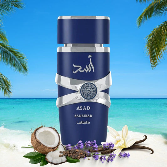 Asad Zanzibar 3.4 oz EDP - Men