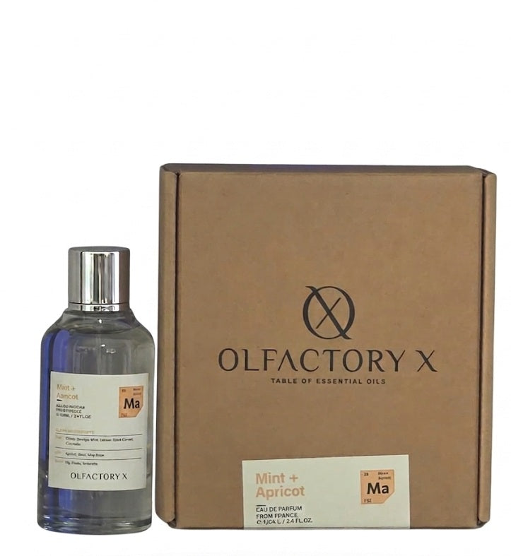 Mint + Apricot (Ma) by Olfactory X – 3.4 oz EDP – Fruity Citrus