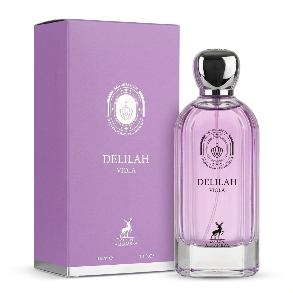 Delilah Viola by Maison Alhambra – 3.4 oz EDP – Fruity Floral