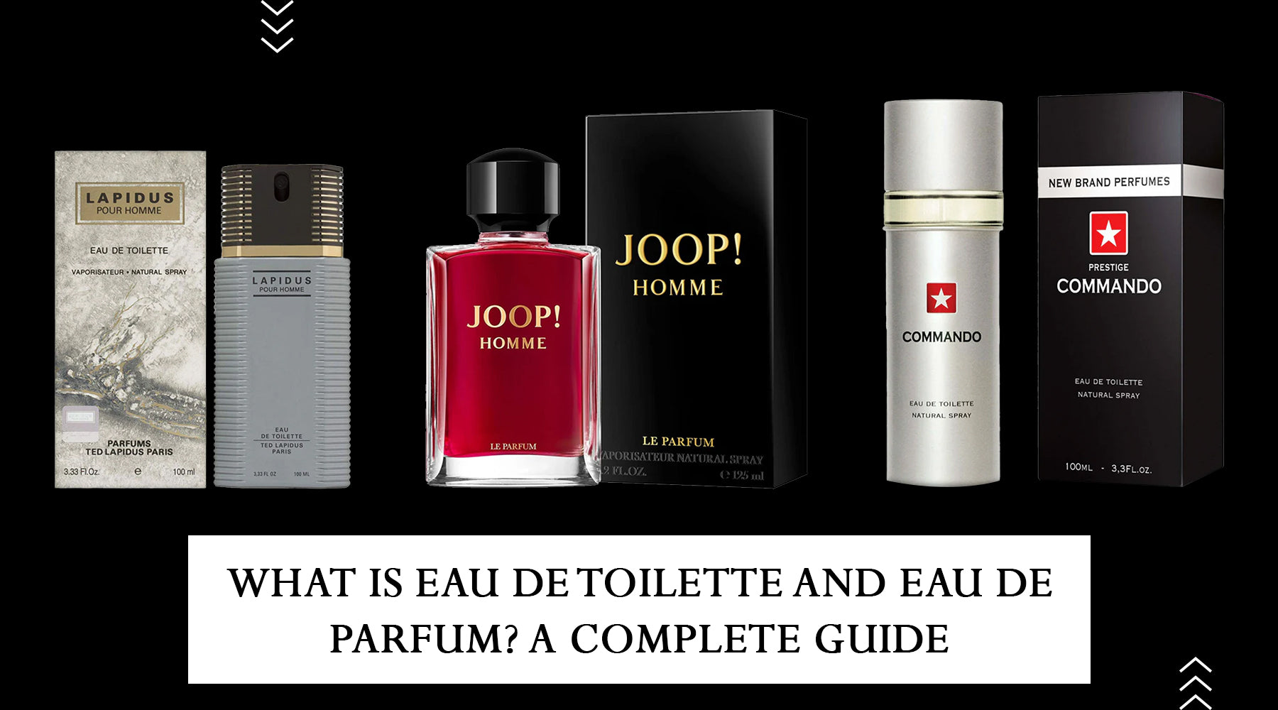 What is Eau de Toilette and Eau de Parfum? A Complete Guide