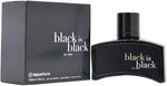 NUPARFUMS BLACK IS BLACK MEN 3.4 OZ EDT