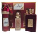 Ameerat Al Arab 3 pieces Set by Lattafa (6.7 Deodorant Spray +1.7 Hair Mist + 3.4 EDP) For Women