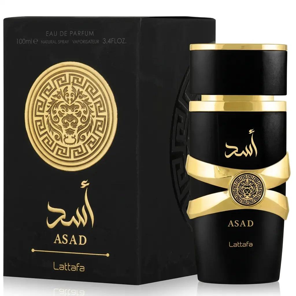 Asad Elixir by Lattafa for Men – 3.4 oz EDP – Spicy Amber Tobacco