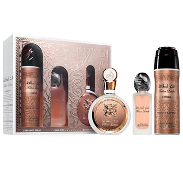 Fakhar Rose Gold - 3 pieces Gift Set For Women
