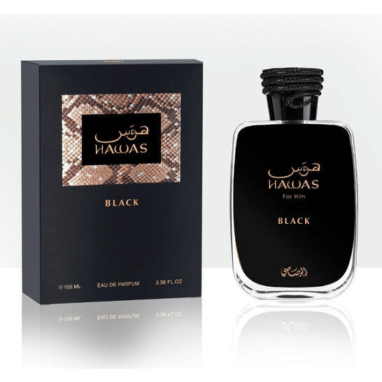 Hawas Black by Rasasi 3.4 oz/100 ml EDP