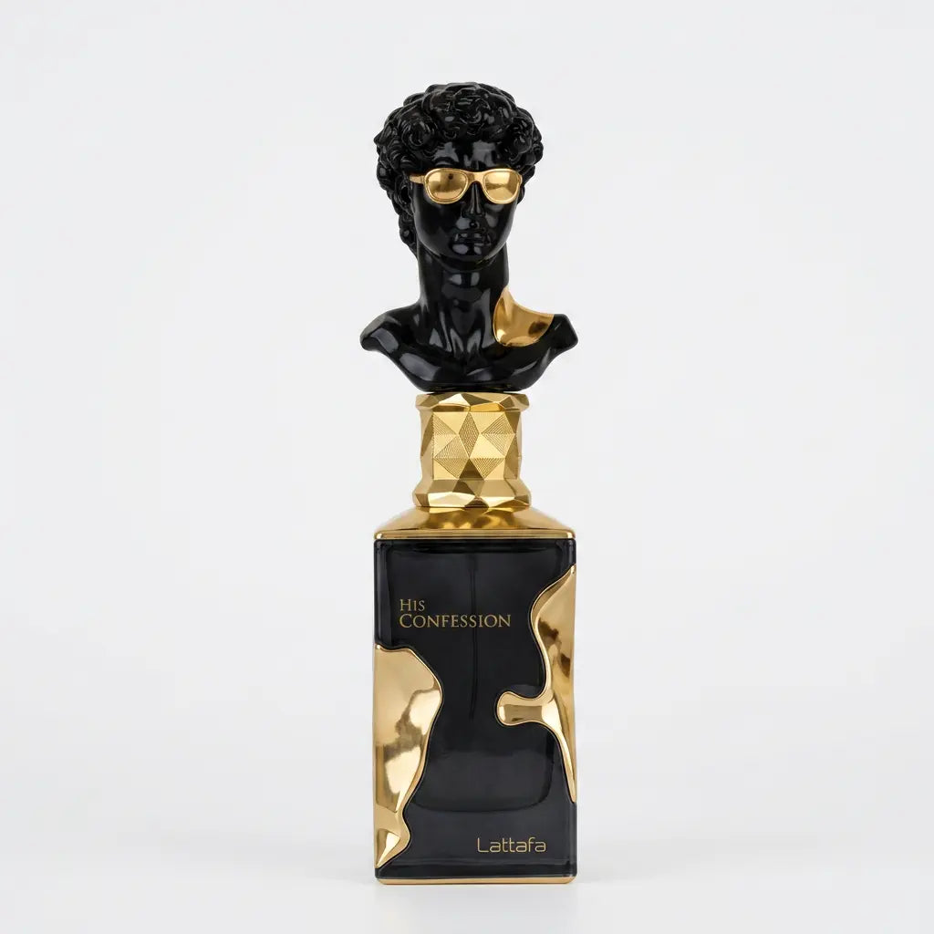 His Confession de Lattafa 3.4oz/100ml EDP (NEGRO)