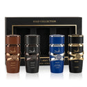 Asad Collection by Lattafa 4x25 ml Set (Asad Bourbon Zanzibar Elixir)