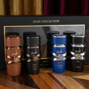 Asad Collection by Lattafa 4x25 ml Set (Asad Bourbon Zanzibar Elixir)