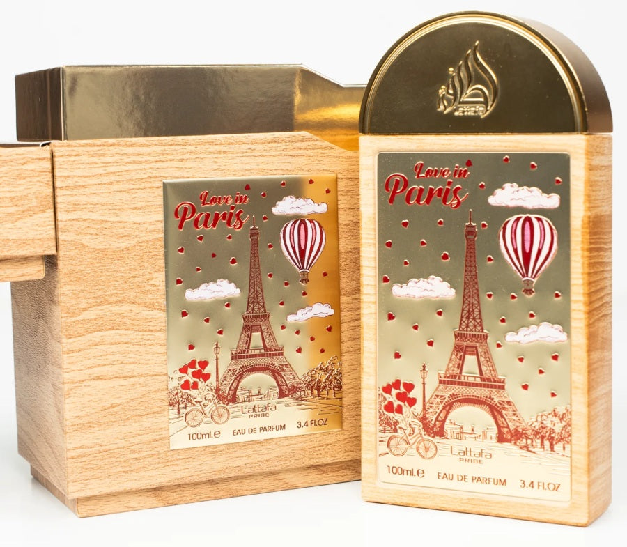 Love in Paris by Lattafa Pride 3.4 oz/100 ml EDP