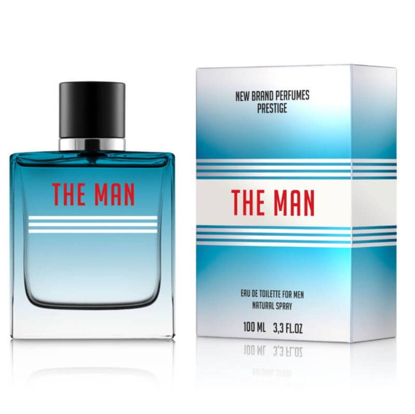 New Brand Prestige The Man for Men 3.3 Ounce EDT Spray