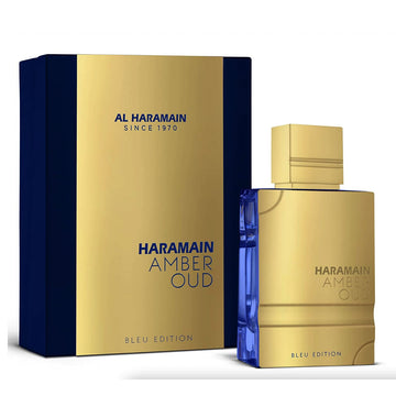 Al Haramain Amber Oud Blue Edition for Men EDP Spray 2.0 Ounce