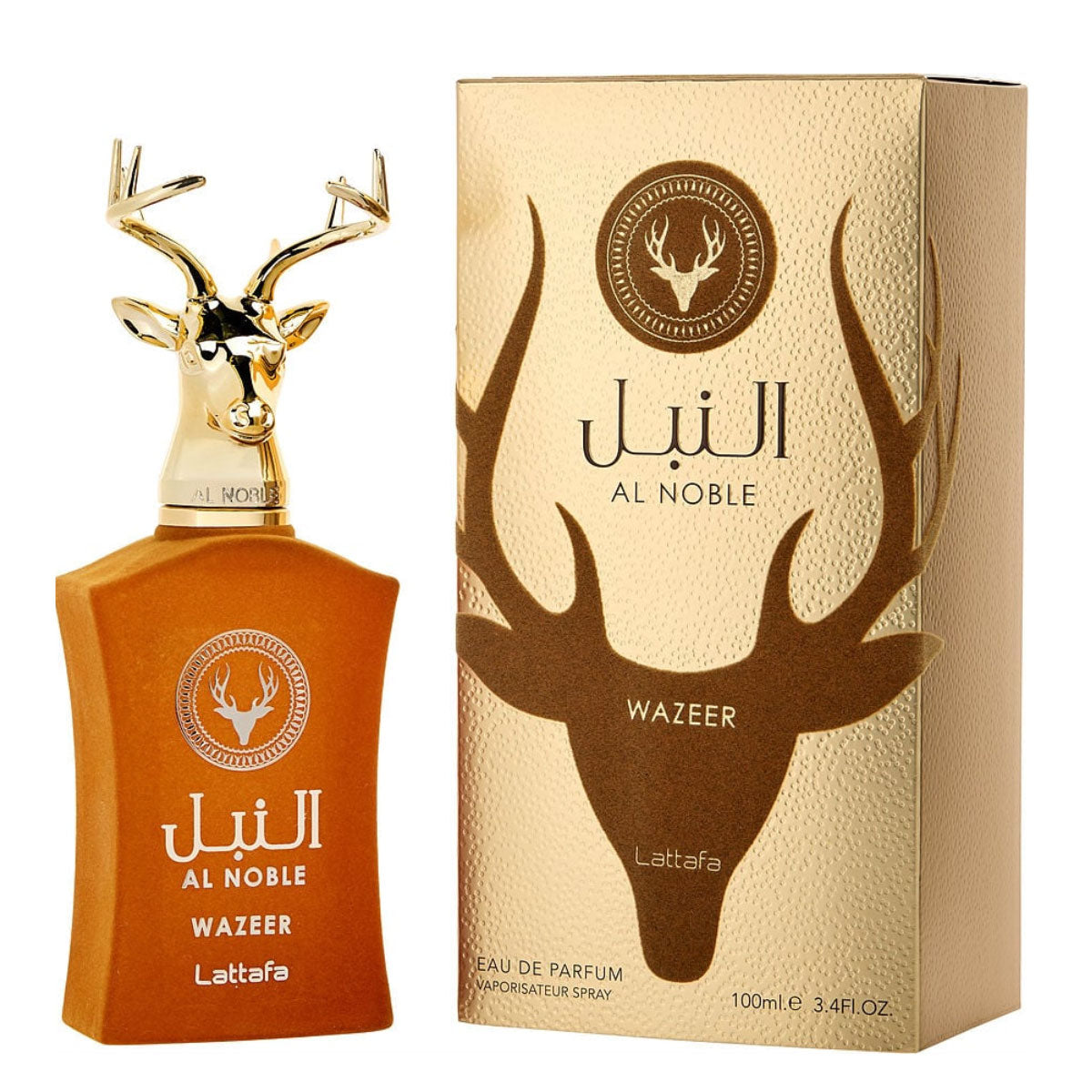 Lattafa Al Noble Wazeer Eau De Parfum Spray 3.4 Ounce