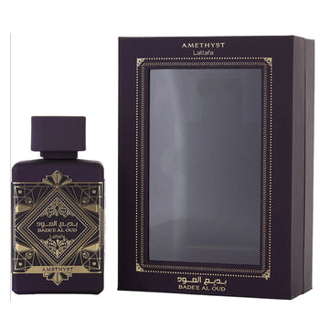 Lattafa Perfumes Bade'e Al Oud Amethyst for Unisex EDP Spray 3.4 Ounce