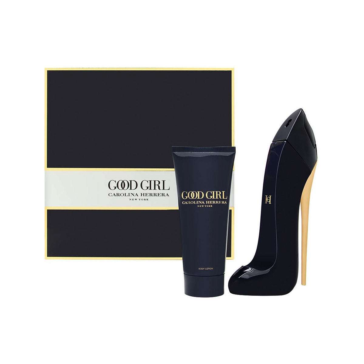 Good Girl by Carolina Herrera for Women 2 Piece Set - 2.7 oz EDP Spray + 3.4 oz BL