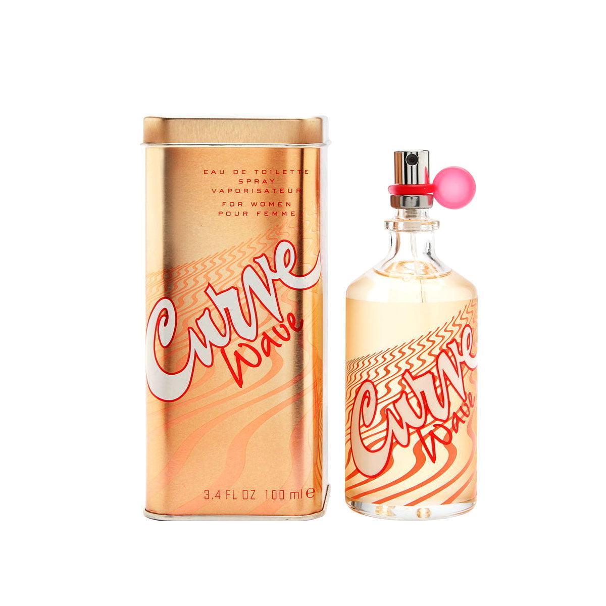 Liz Claiborne Curve Wave for Women 3.4 Ounce EDT Spray