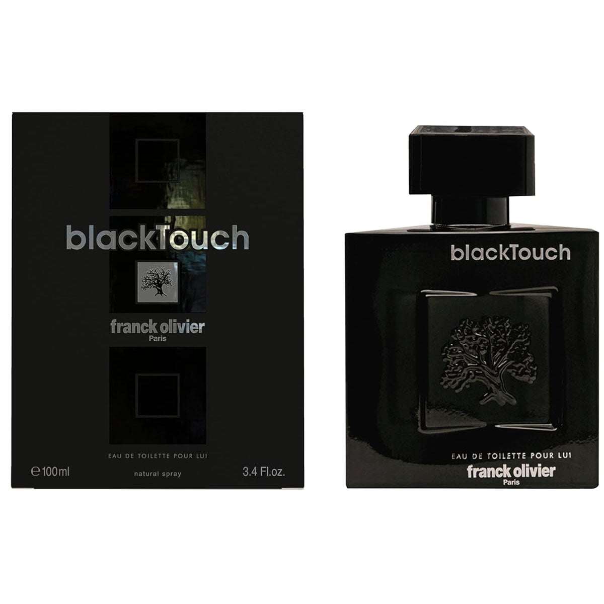 Frank Olivier Black Touch for Men 3.3 Ounce Eau De Toilette Spray