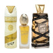 Lattafa Oud Mood Elixir 3 pcs Gift Set with 100 ml EDP 200 ml Deo and 50 ml Hair Mist