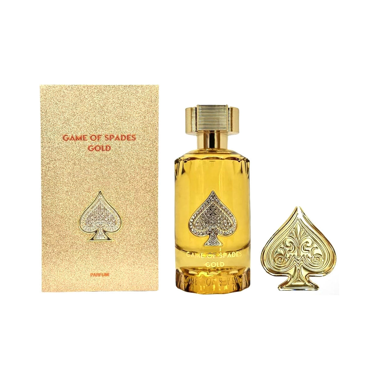 Game of Spades Gold 3.4 Ounce Perfume Spray for Unisex