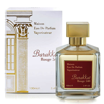 Barakkat Rouge 540 3.4 Ounce Unisex EDP Spray By Maison