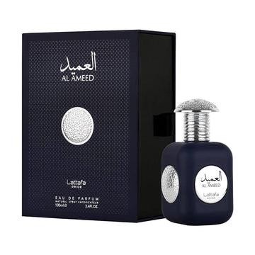 Lattafa Al Ameed Silver 3.4 Ounce EDP Spray for Unisex