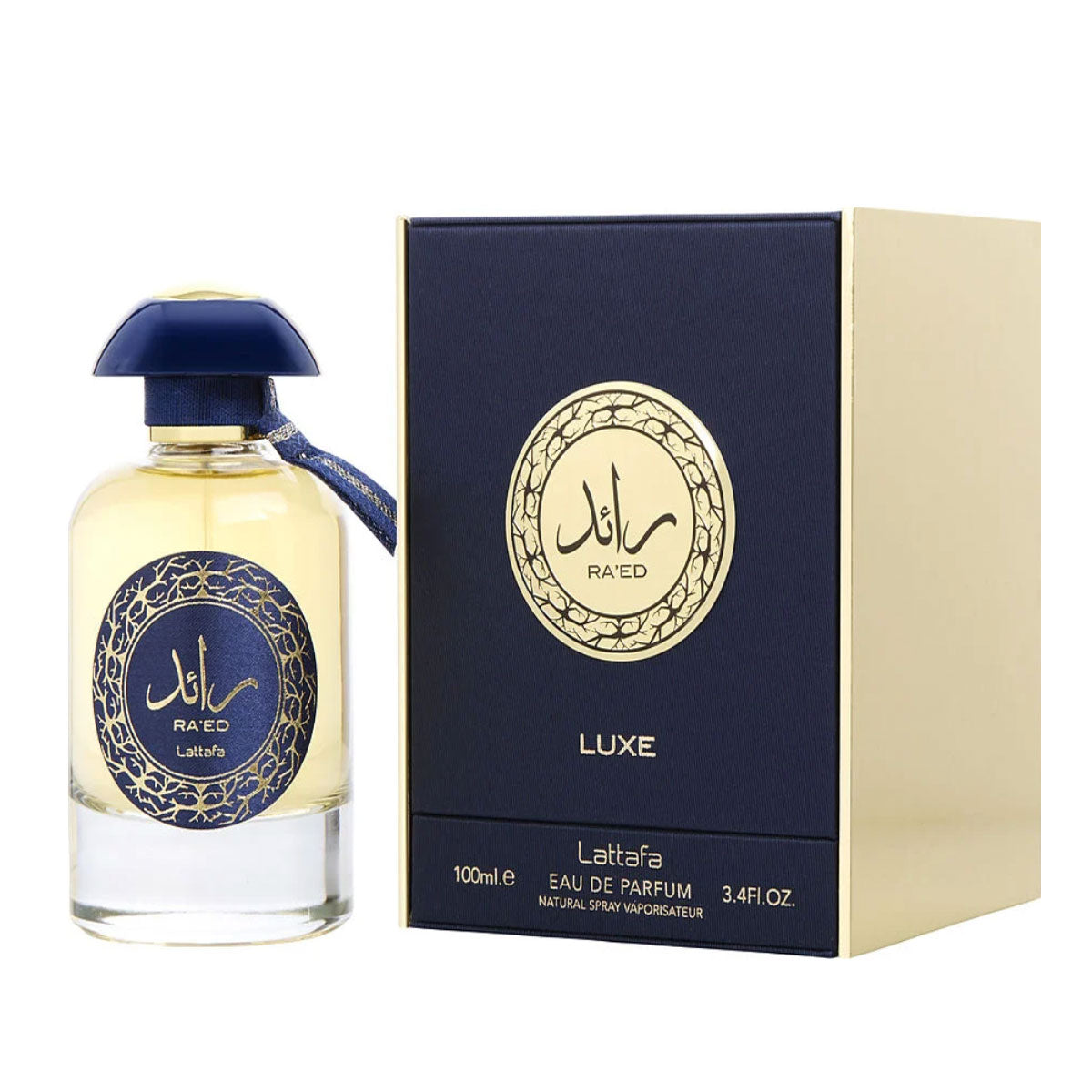 Lattafa Ra'ed Gold Luxe for Unisex 3.4 Ounce EDP Spray