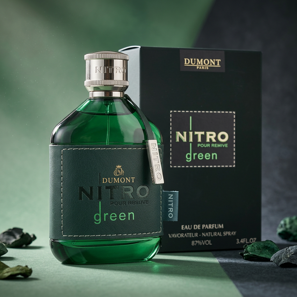 NITRO GREEN pour Homme by Dumont 3.4 oz/100 ml EDP