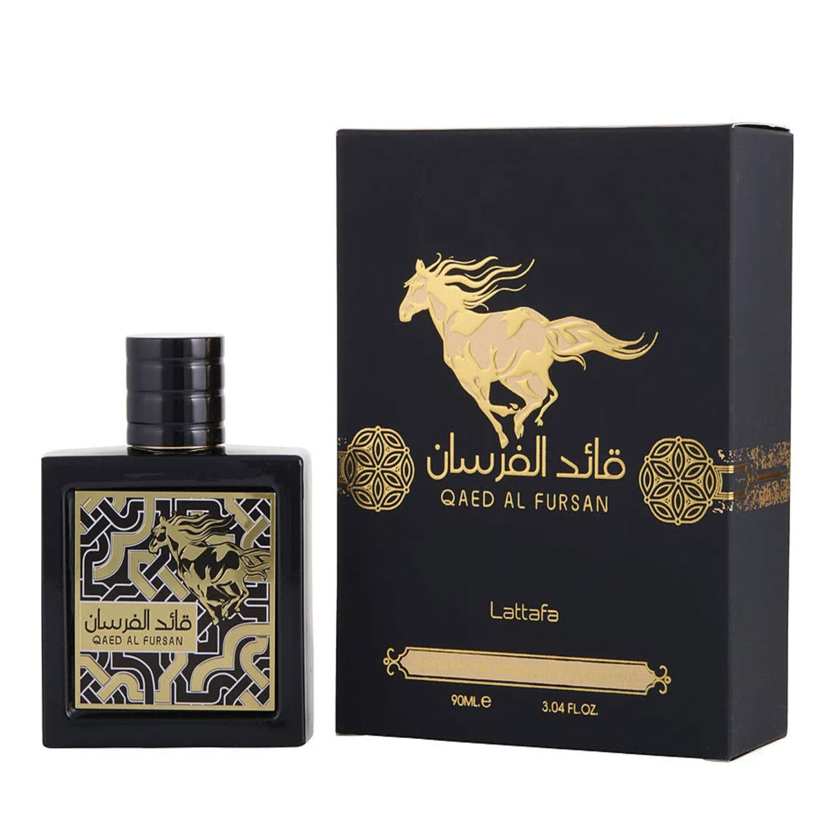 Lattafa Qaed Al Fursan for Unisex 3.4 Ounce EDP Spray