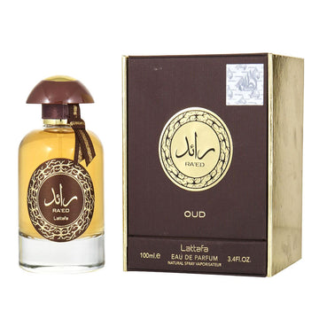 Lattafa Raed Oud Long Lasting Unisex 3.4 Ounce EDP Spray