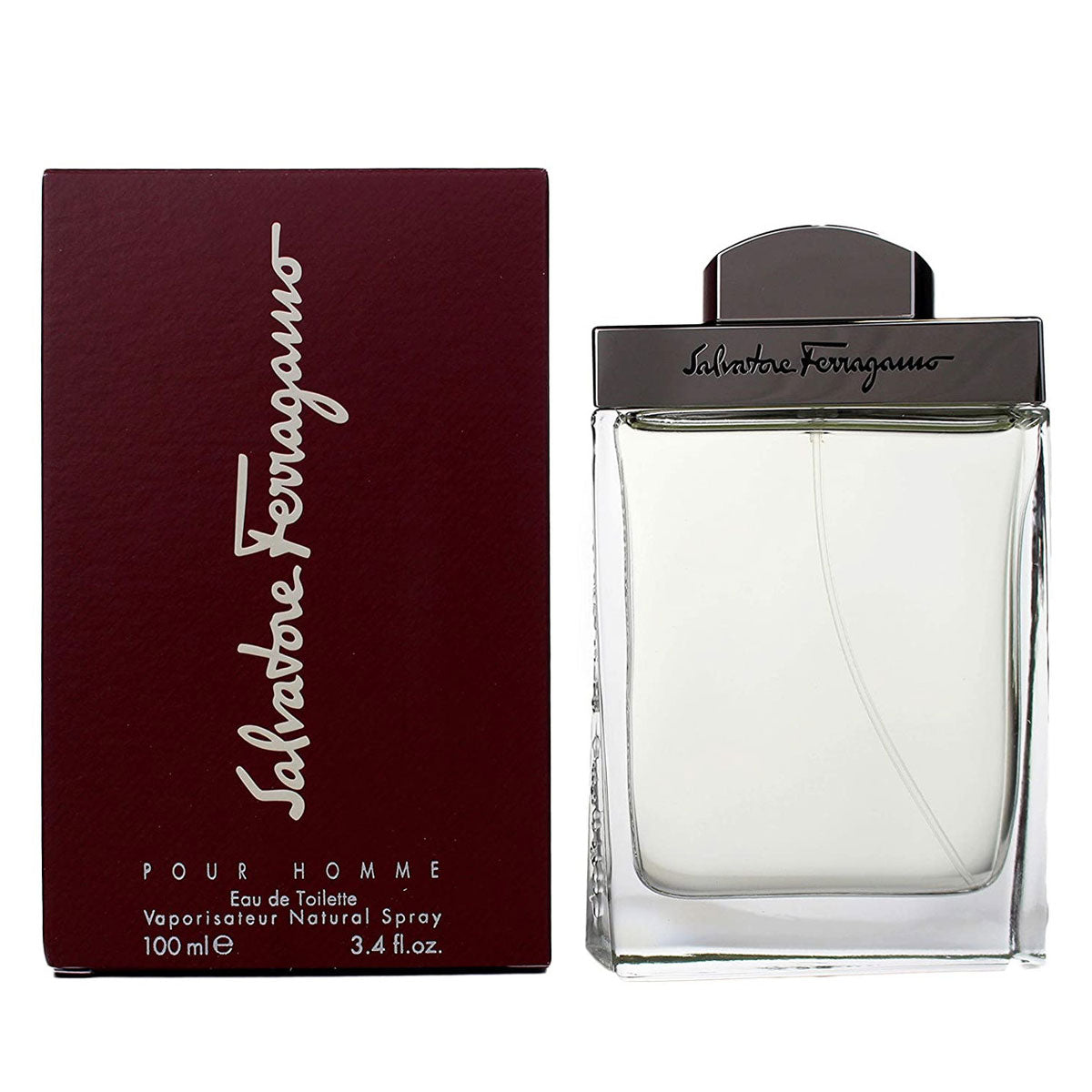 Salvatore Ferragamo Pour Homme 3.4 Ounce Eau De Toilette Spray